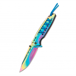 Складной полуавтоматический нож Boker Rainbow Tsukamaki 01SC004