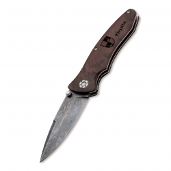 Складной нож Boker Tirpitz-Damast Wood 110192DAM