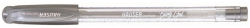 Гелевая ручка (20 шт/уп) HAUSER H6096-silver*