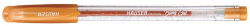 Гелевая ручка (20 шт/уп) HAUSER H6096-orange*