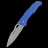 Складной нож Cold Steel Pro Lite Sport Blue 20NVLU - Складной нож Cold Steel Pro Lite Sport Blue 20NVLU